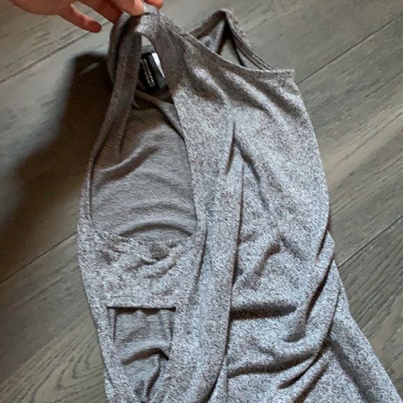 H&M midi dress with side cut outs and leg slit - Picture 3 of 4